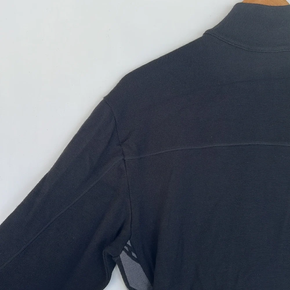 NOS Icebreaker Mens L Sport 320 Merino Wool Long Sleeve Half Zip Mid Layer Top - Picture 7 of 13